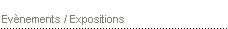 Evenements / Expositions